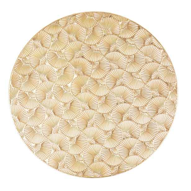 Prostírání ve zlaté barvě Tiseco Home Studio, ⌀ 38 cm