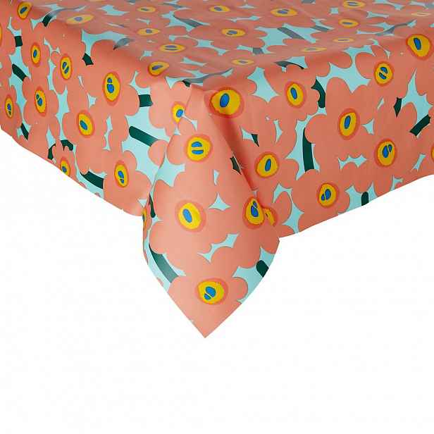 Butlers WATERPROOF Ubrus omyvatelný květiny 130 x 160 cm