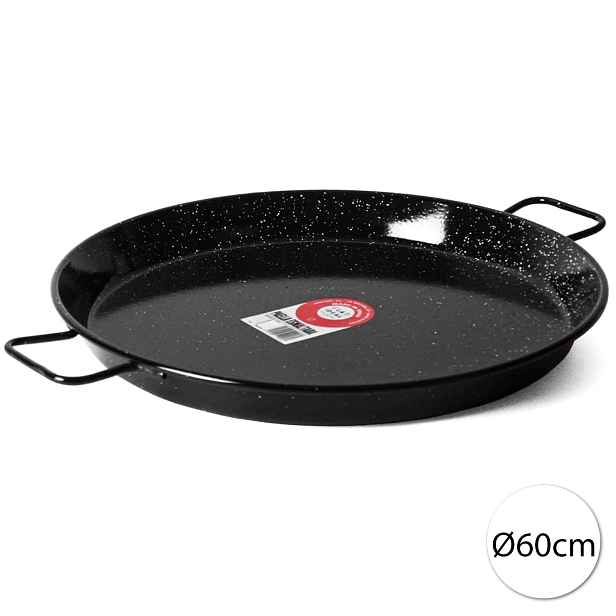 Garcima 13395 Smaltovaná paella pánev 60 cm