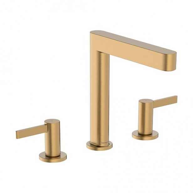 Hansgrohe Finoris umyvadlová baterie s clic-clacem kartáčovaný bronz 76034140
