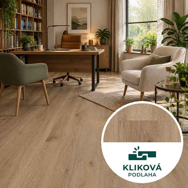 Vinylová podlaha kliková Canadian Design Premium Jasper, 1190 x 228 mm, Egibi