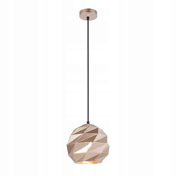 Závěsná lampa Italux Palermo Led moderní zlatá