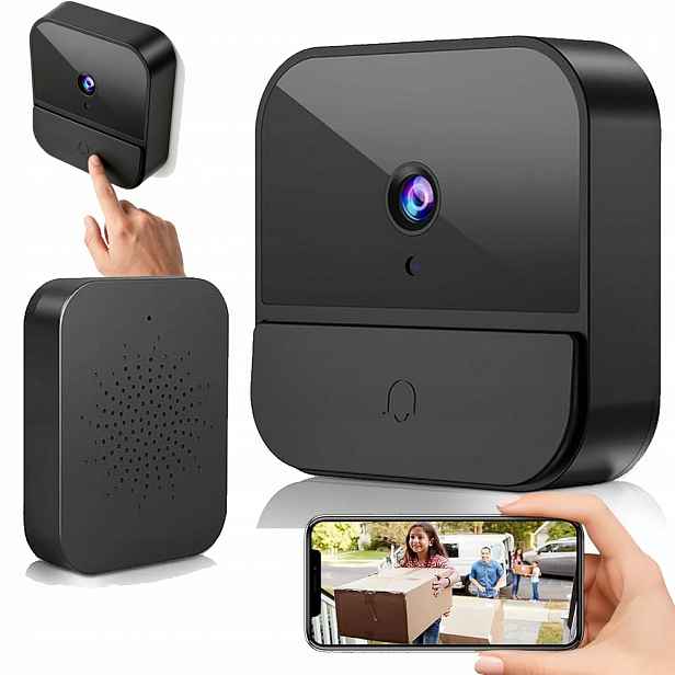Videodomofon Zvonek kamerou Bezdrátový Wifi Smart Vzdálený Náhled App