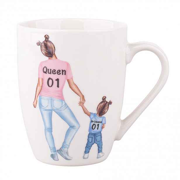 Altom Porcelánový hrnek Queen - girl, 300 ml