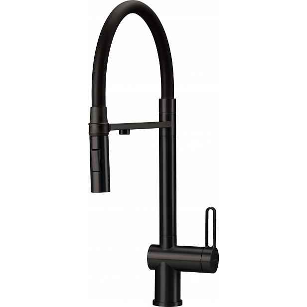Kuchyňská baterie Nero s flexibilním výtokem a připojením k vodnímu filtru