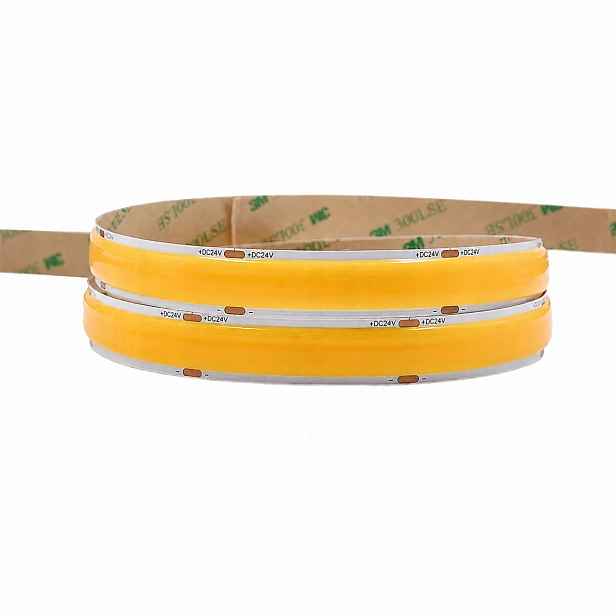 Led pásek Cob Bílý Teplý 3000K 960 Led/m 24V Široký 15 mm IP20 5 m
