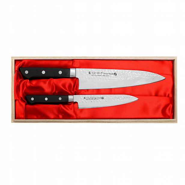 Satake Noushu HG8791W sada 2 nožů 20 cm univerzální 13 cm Seki