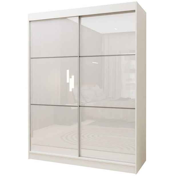 MASSENO ŠATNÍ SKŘÍŇ S POSUVNÝMI DVEŘMI VITALE, 150/216/61 cm 2dveřová, bílá