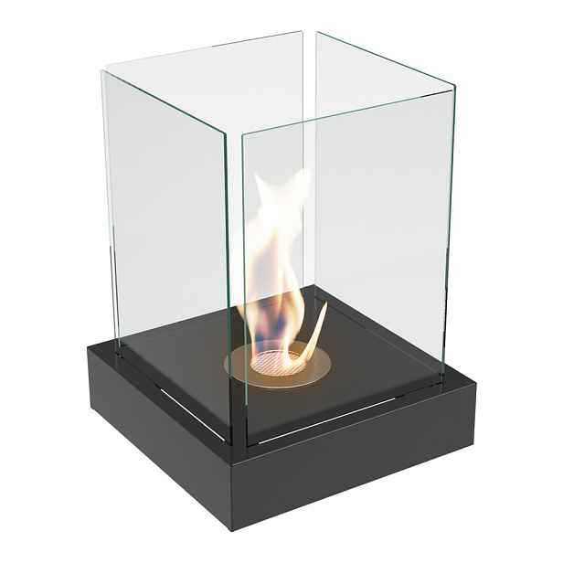 Volně stojící krb na bioethanol Tango 4 černý Tüv