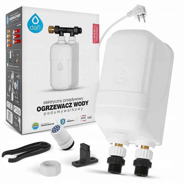 Průtokový Ohřívač Vody 230 V 3,7 kW Elektrický ohřívač Prysznico 3Q