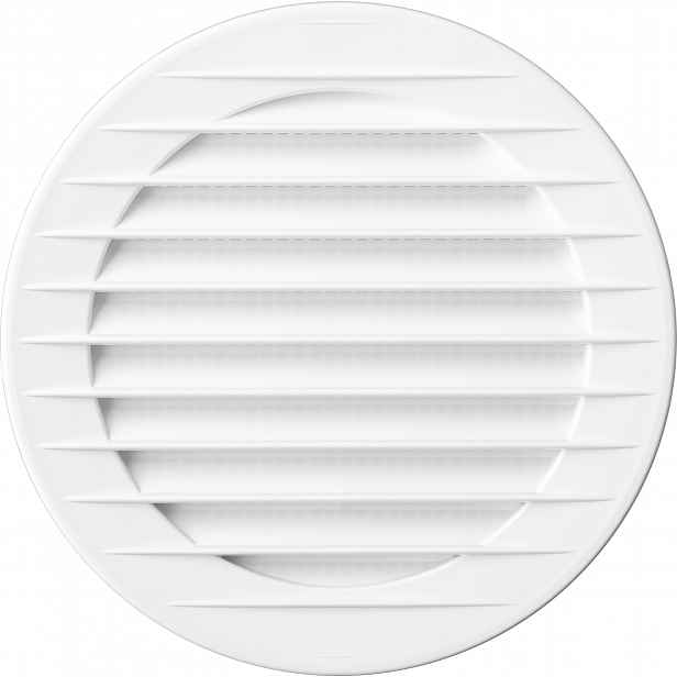 Ventilační mřížka kulatá bílá 125 airRoxy