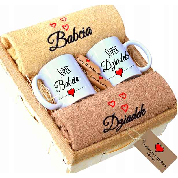 Dárek Ke Dni Babičky A Dědečka Hrnek Ručník 2