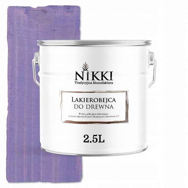 Lak Na Dřevo 3V1 Extra Lazura Levandulová Polomatná 2.5L Ochranná Uv