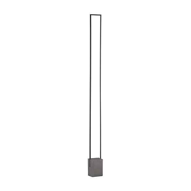 Černá LED stojací lampa (výška 161 cm) Lithos – Nova Luce