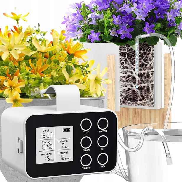 Automatický Zavlažovací Set Pro Kapkové Zavlažování Na Balkon Do Zahrady