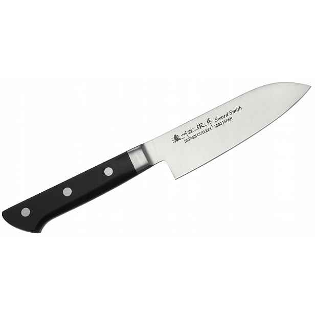 Nůž santoku Satake Satoru 803-656 13,5 cm Seki Japonsko 56 Hrc