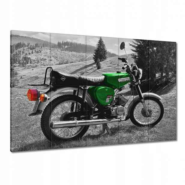 Obrazy 100x70 Zelený Simson S51 E