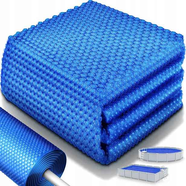 Solární Podložka Do Bazénu 427 CM 400µm Tillvex Fólie Ohřev Vody