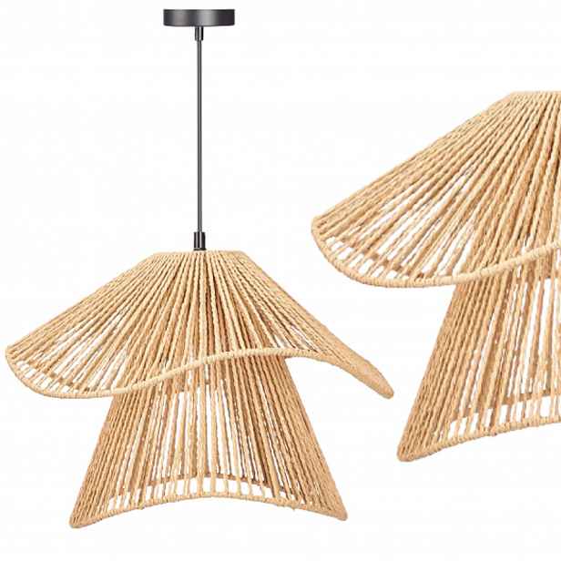 Závěsná Lampa Boho pletená, ozdobné osvětlení do obývacího pokoje ložnice nad stůl