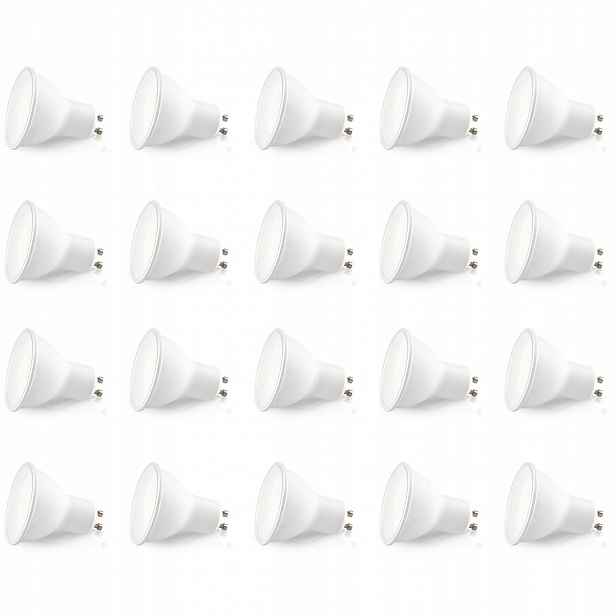 20x Led žárovka GU10 1W 3000K Teplá Barva Lls Sada 20 Ks