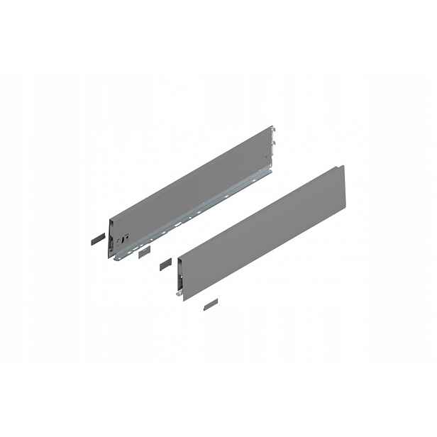 Blum 470K6002S Bok Merivobox, výška K (129 mm) 600 mm, šedá matná barva