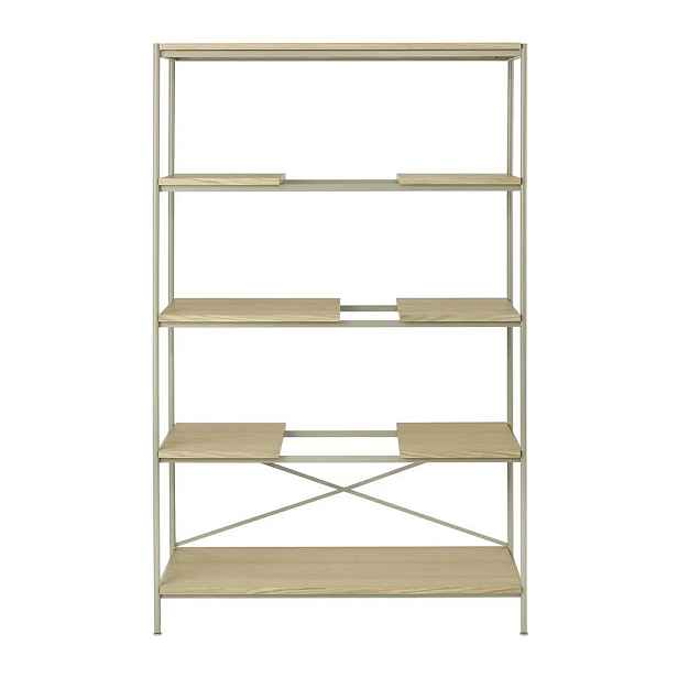 Regál v dekoru dubu v přírodní barvě 105x170x40 cm Sukoya – Blomus