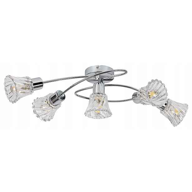 Stropní svítidlo klasická E14 5x40W barva chrom 5304 Hestia Rabalux
