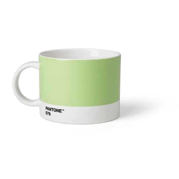Světle zelený porcelánový hrnek 475 ml Light Green 578 – Pantone