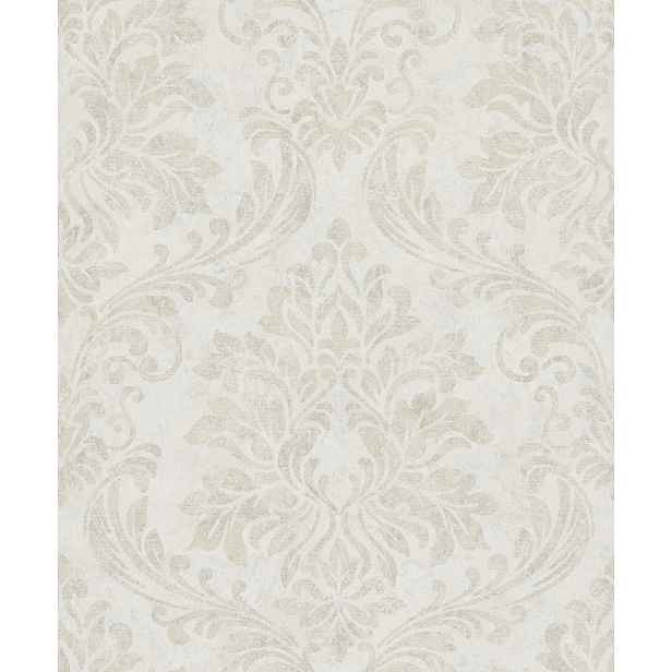 Tapeta Glamour Ornamenty Béžová Vinylová Na Flizelině Damašek