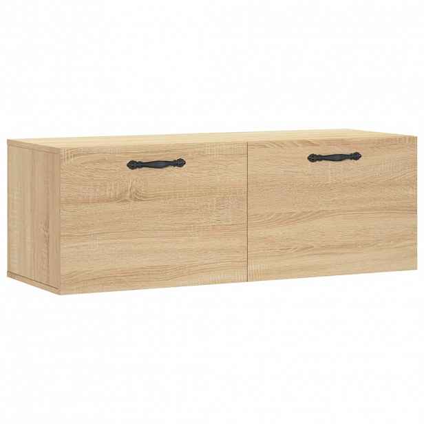vidaXL Nástěnná skříňka dub sonoma 100 x 36,5 x 35 cm kompozitní dřevo