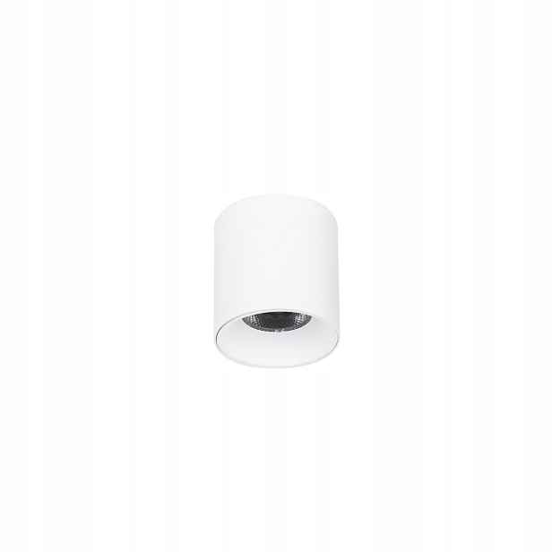 Altisma Minimalistické bílé nástěnné svítidlo Spot Led 10W 4000K 7,5 cm