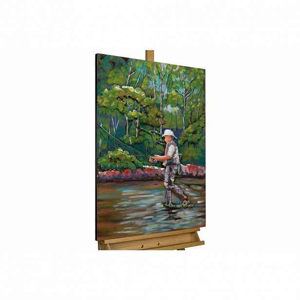 KUNSTLOFT KOVOVÝ OBRAZ NA UDICI, 60/90 CM