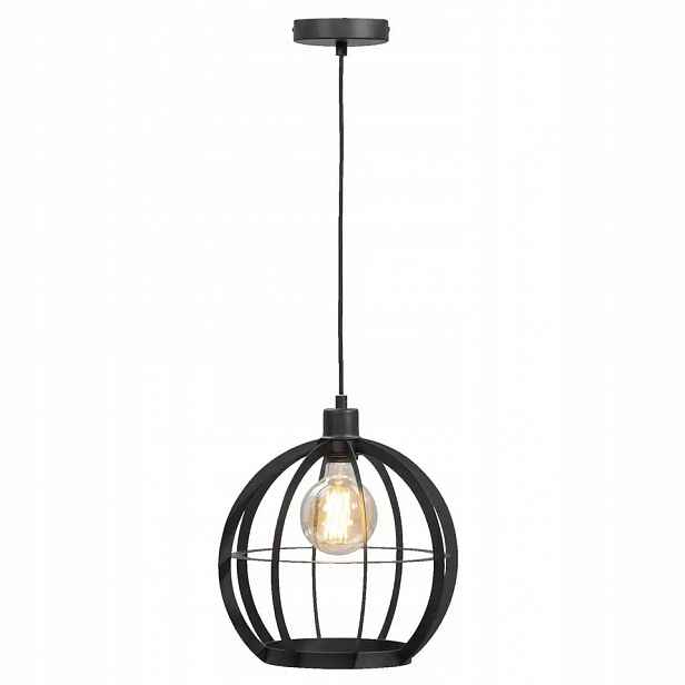 Závěsná lampa Xander černá 150 x Ø 30 cm