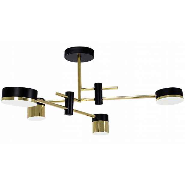 Závěsné Stropní Svítidlo Moderní Zlaté Černé Černo-zlaté Led Toolight