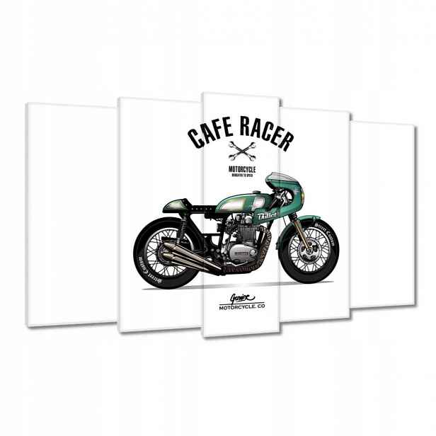 Obrazy 100x60 Motocykl Zabytek Vintage