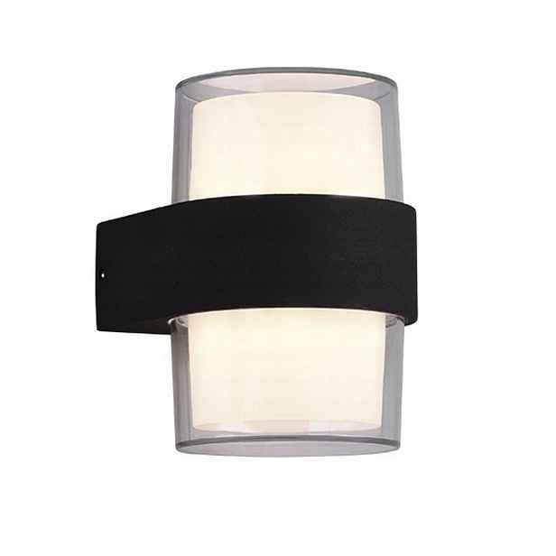 Fasádní lampa venkovní nástěnné Led antracit bílá 3000K IP54 Rl