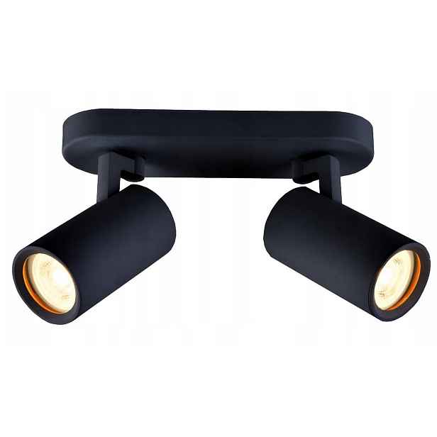 Nástěnná Stropní Svítidlo Haga Černá Led