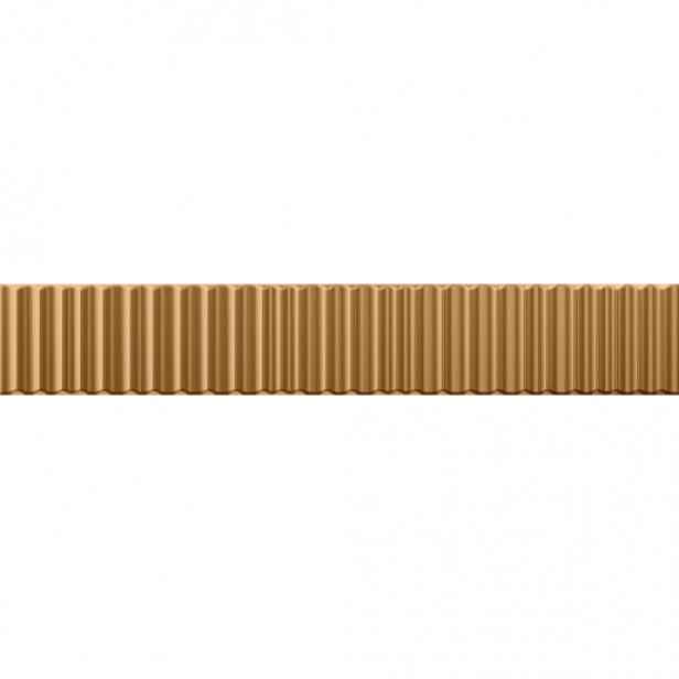 Obklad Vilar Albaro Metallica gold 5x30 cm reliéfní METALLICAGO