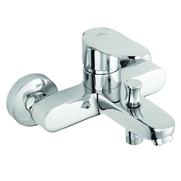 Rubineta Static-10 Olbasta10 - vanová nástěnná baterie 150 mm