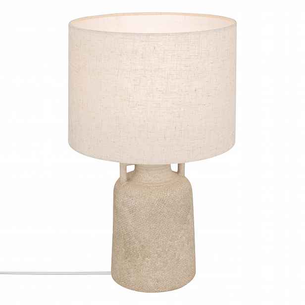 Stolní lampa s kameninovým podstavcem Gibus, Ø 28 x 45,5 cm