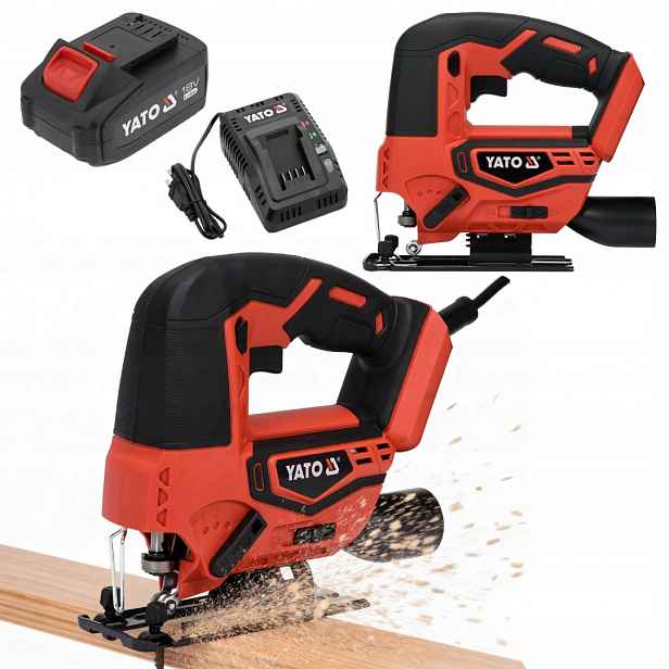 18V Přímočará Pila Set Akumulátor 2AH Nabíječka Yato YT-82822