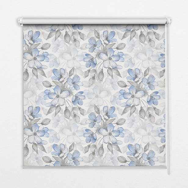 TULUP VNITŘNÍ roleta - okenní roleta - roleta - 60x140 cm - Květiny