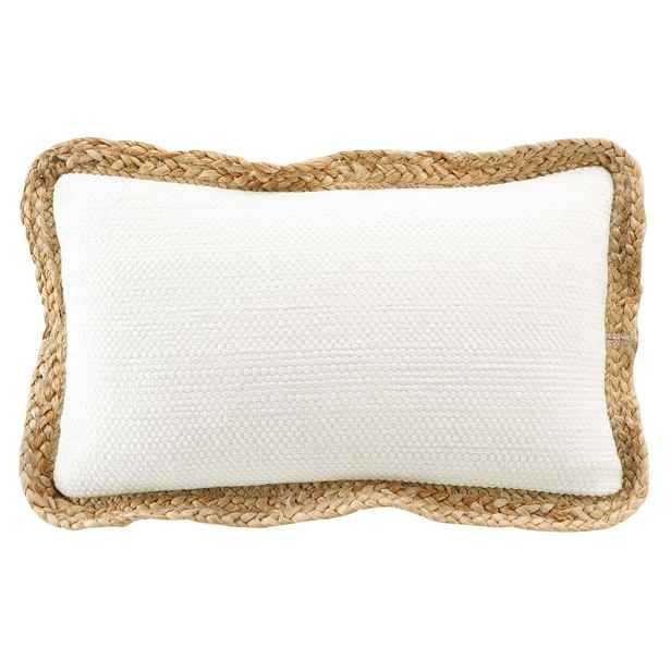 Dekorační polštář s příměsí juty 30x50 cm Akina – douceur d'intérieur