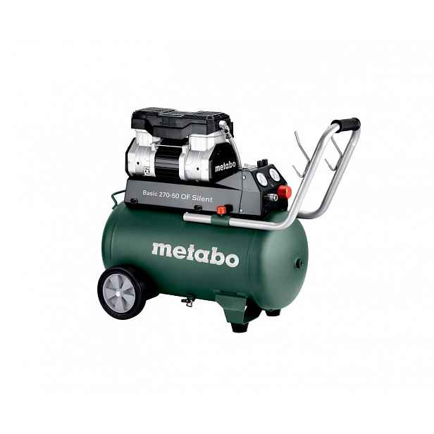 Metabo - Elektrický kompresor Basic 270-50 Of Silent, 1500 W 601594000