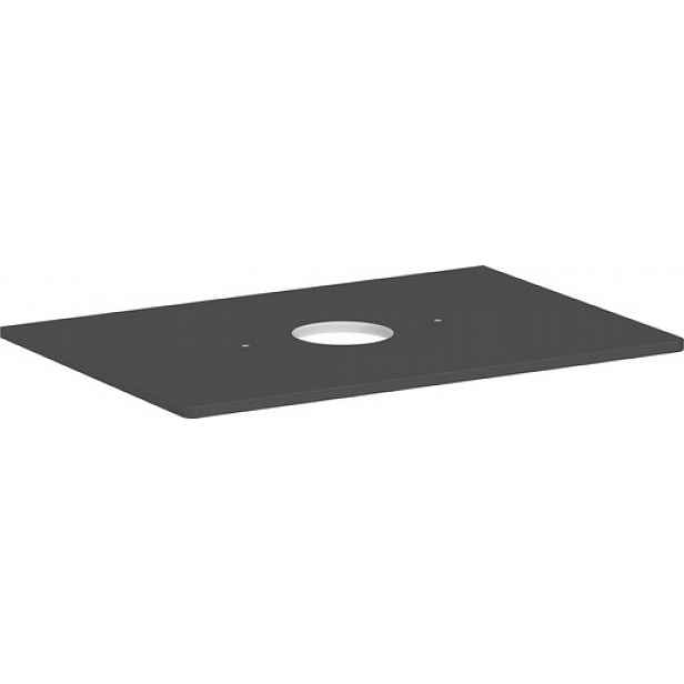 Deska pod umyvadlo Hansgrohe Xelu Q 78x1,6x55 cm šedá matná 54113910