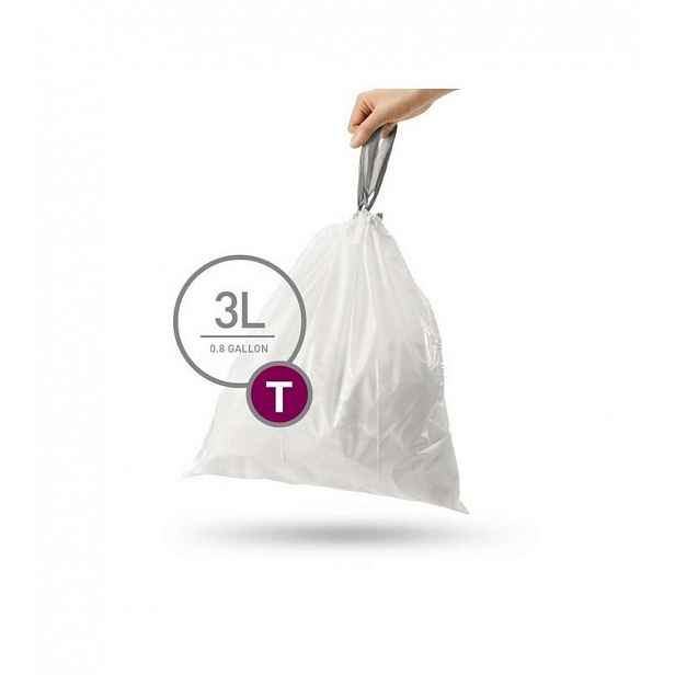 Simplehuman - Sáčky do odpadkového koše 3 l, typ T, 40 ks CW0216