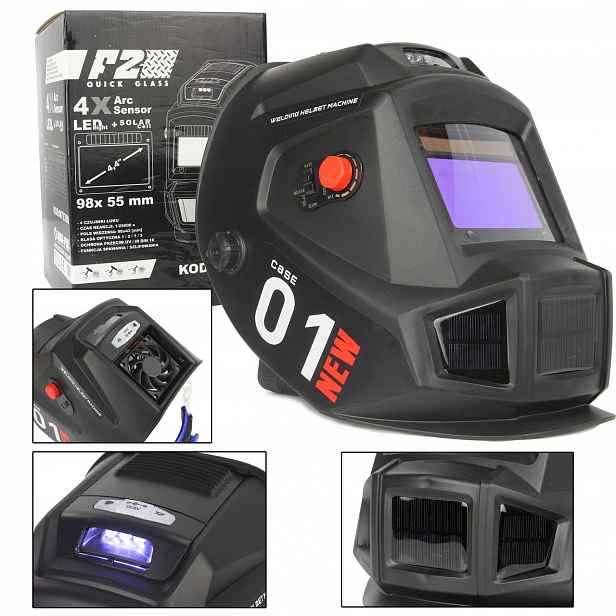 Svařovací Přilba F2 Quick Glass /M79390/