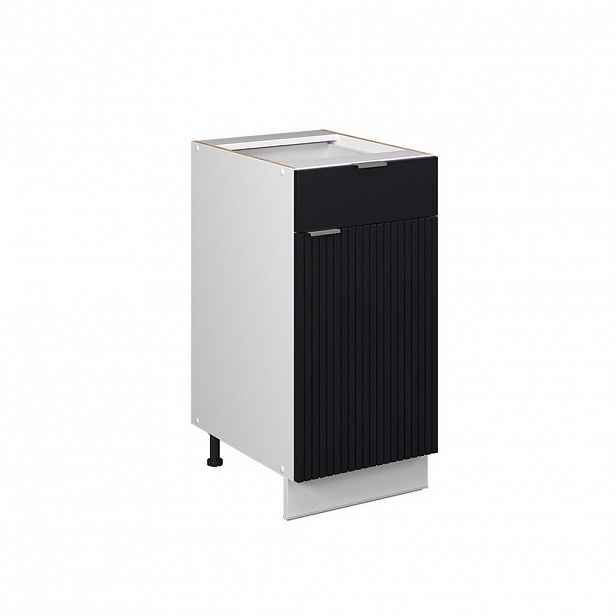 Vicco SPODNÍ SKŘÍŇKA PRO DŘEZ/VARNOU DESKU Fame-Line Černý pruhovaný 40 cm bez pracovní desky