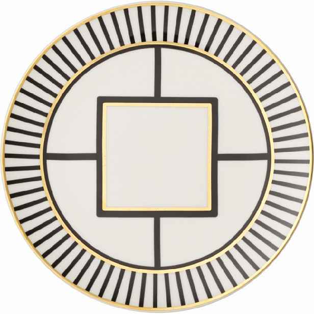 Villeroy & Boch MetroChic dezertní talíř, zdobený okraj, Ø 22 cm
