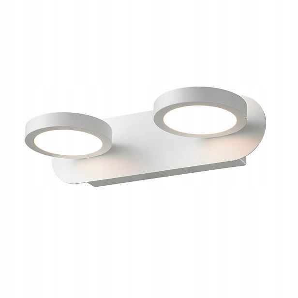 Italux Kendra Nástěnné Led svítidlo Bílé 2x10W Moderní 3000K